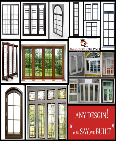DIAMOND CROWN-STEEL WINDOWS